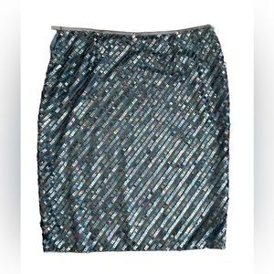 Liancarlo designer sequenced skirt. Zipper is broken size 14